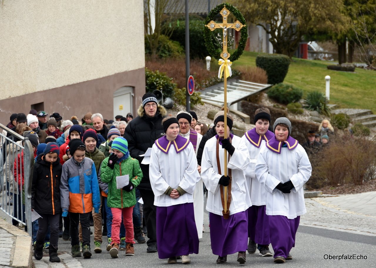Palmsonntag Neustadt Waldnaab, Umzug, Prozession
