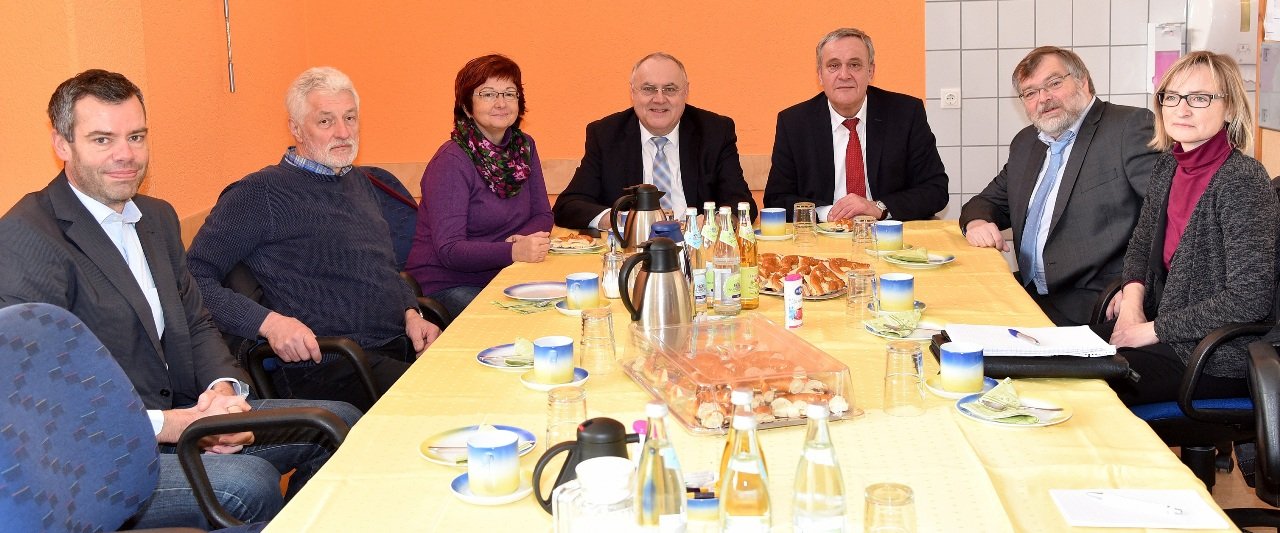 HPZ Regenbogenwerkstatt Weiden Besuch Bürgermeister Weiden