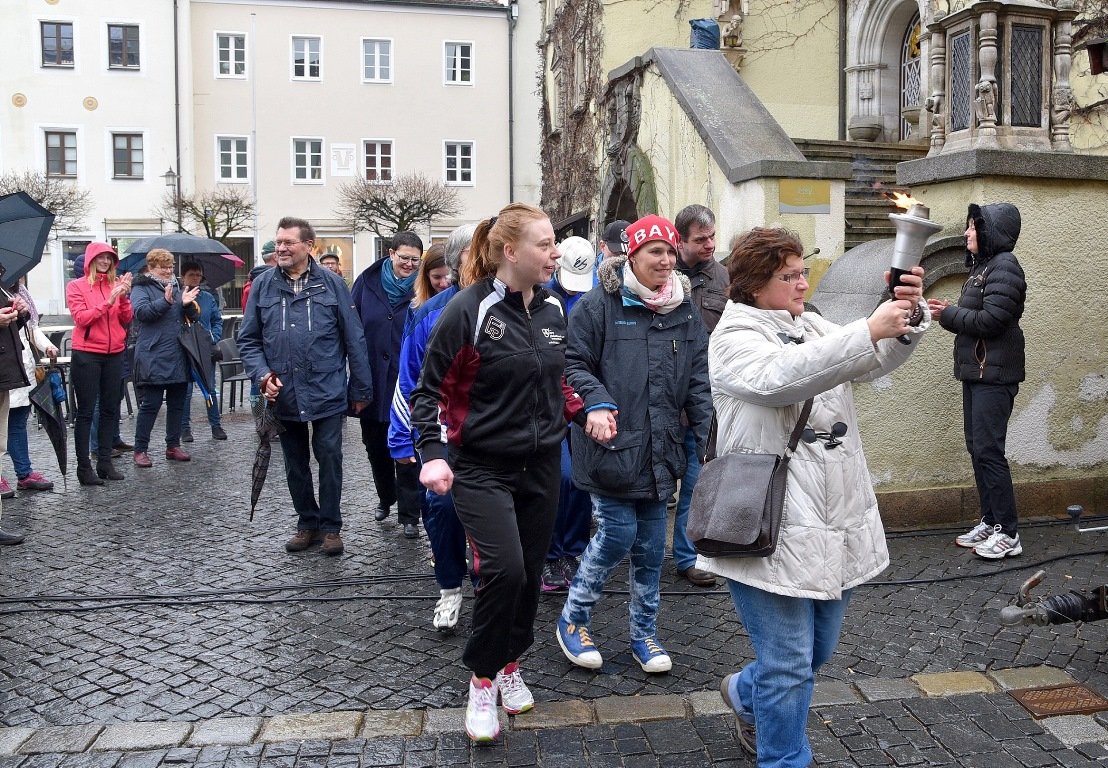 Special Olympics Bayern, Fackellauf Weiden