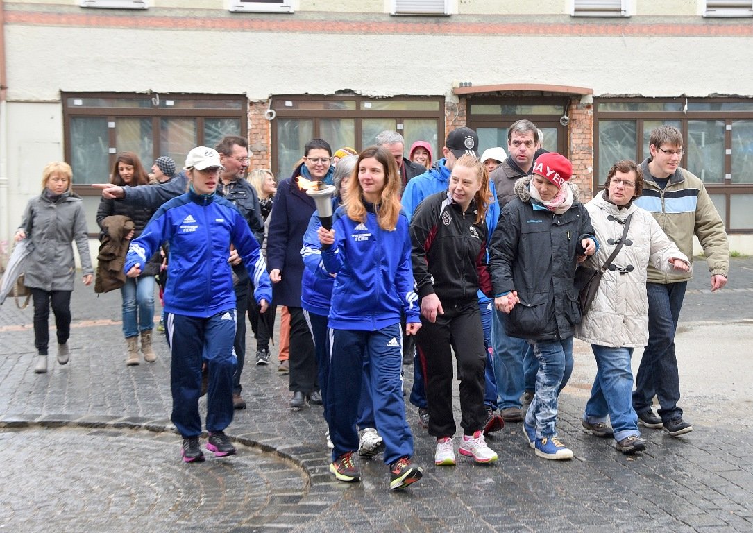 Special Olympics Bayern, Fackellauf Weiden