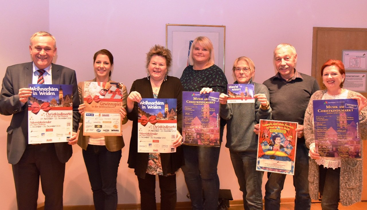 Christkindlmarkt Weiden PK Programm