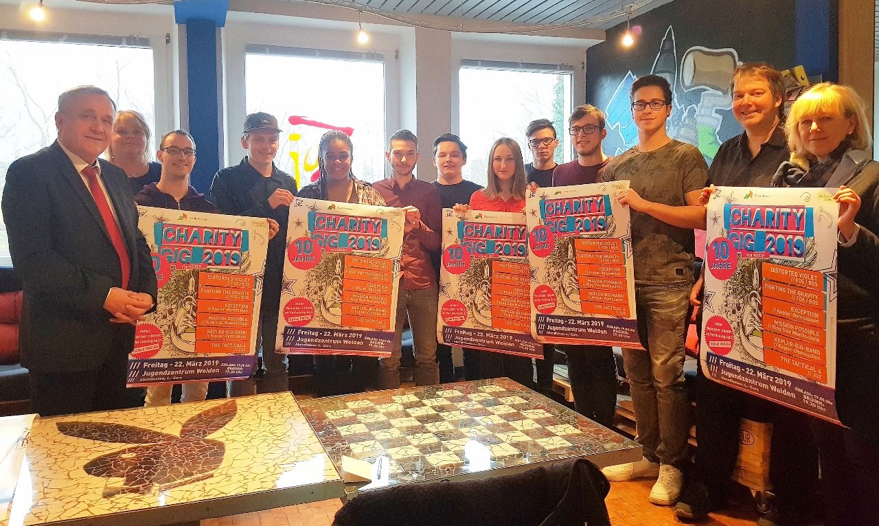 Charity Gig Pressekonferenz