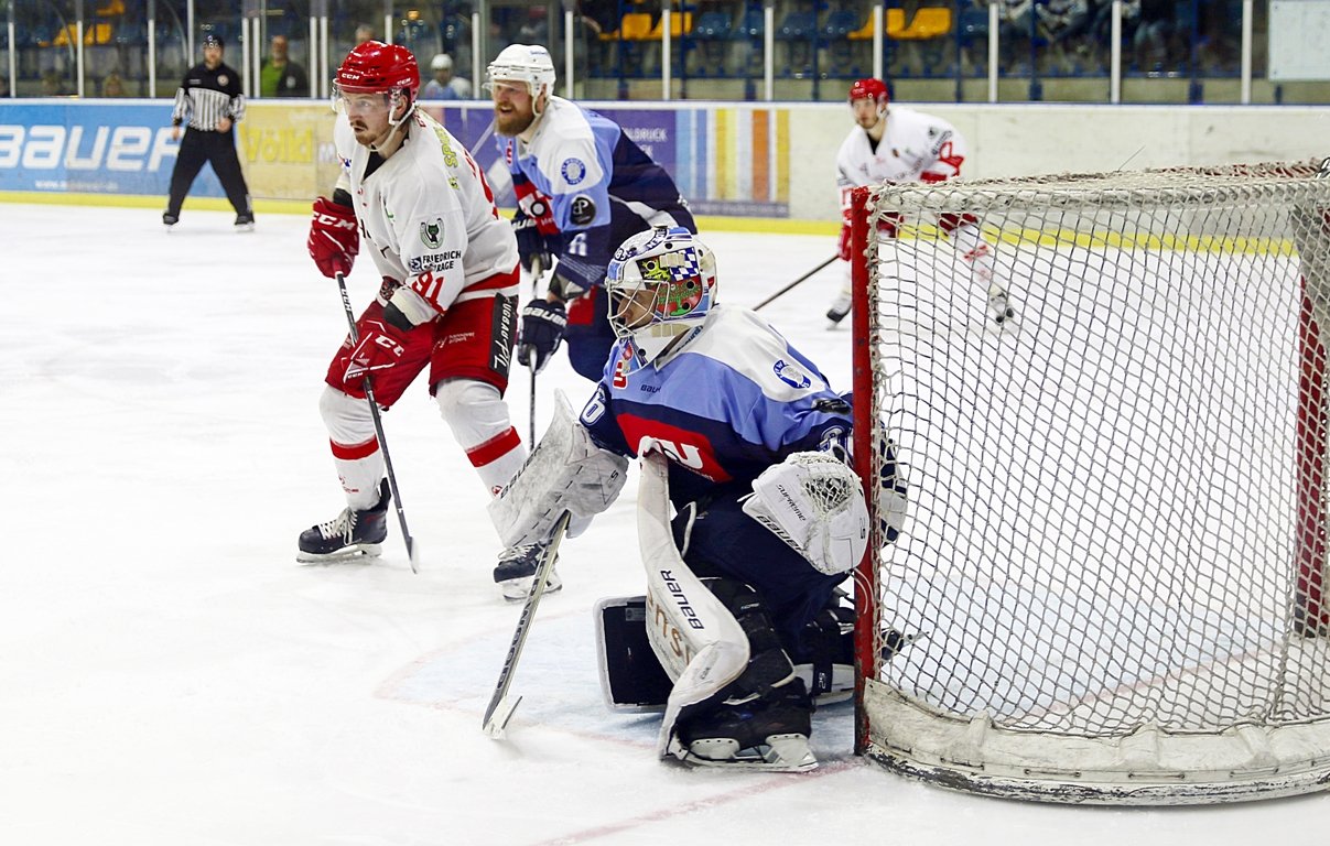 Daniel Filimonow Tormann Blue Devils Weiden Eishockey
