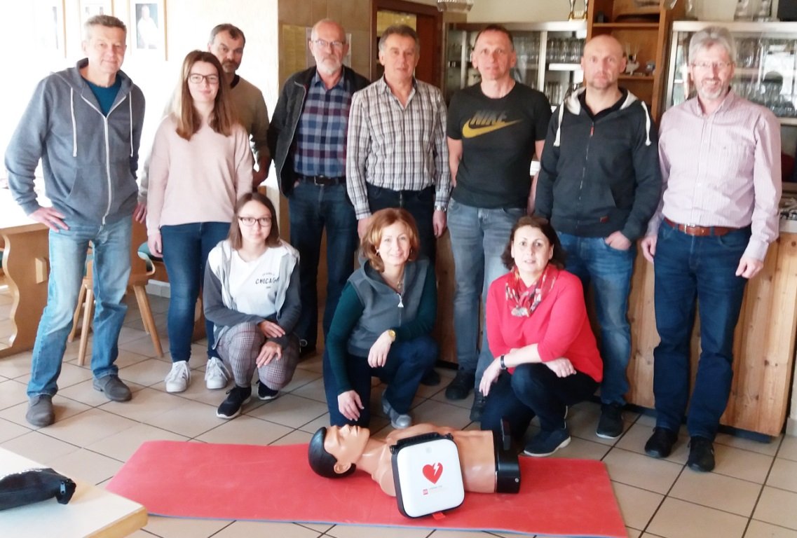 Defibrillator Pressath Einweisung