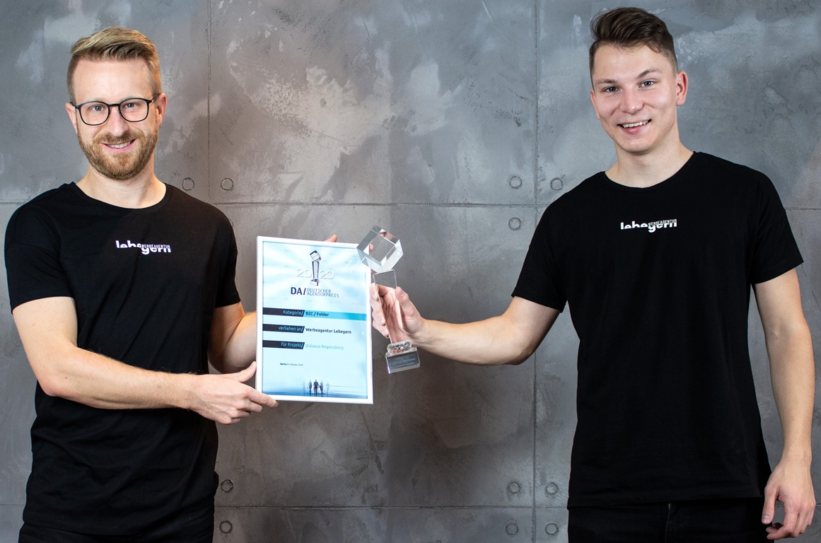 Deutscher Agenturpreis Werbeagentur Lebegern Thomas Lebegern Sebastian Gmeiner