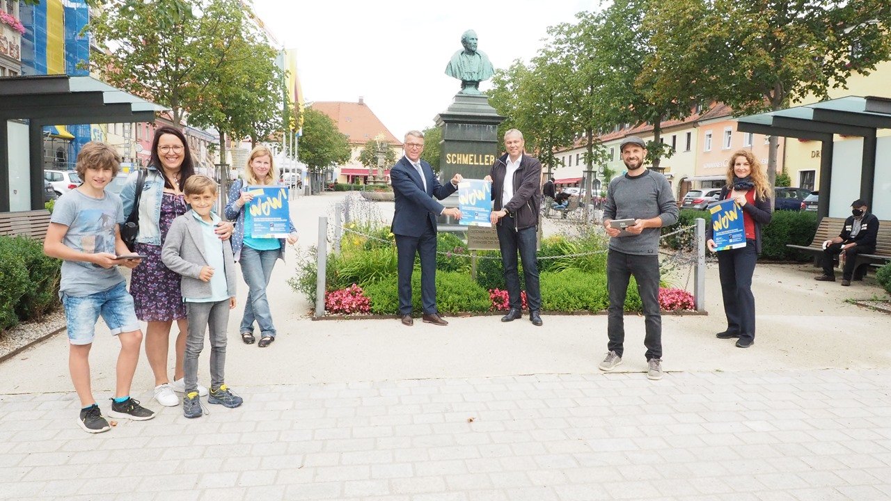 Digitale Schnitzeljagd Startschuss Tirschenreuth