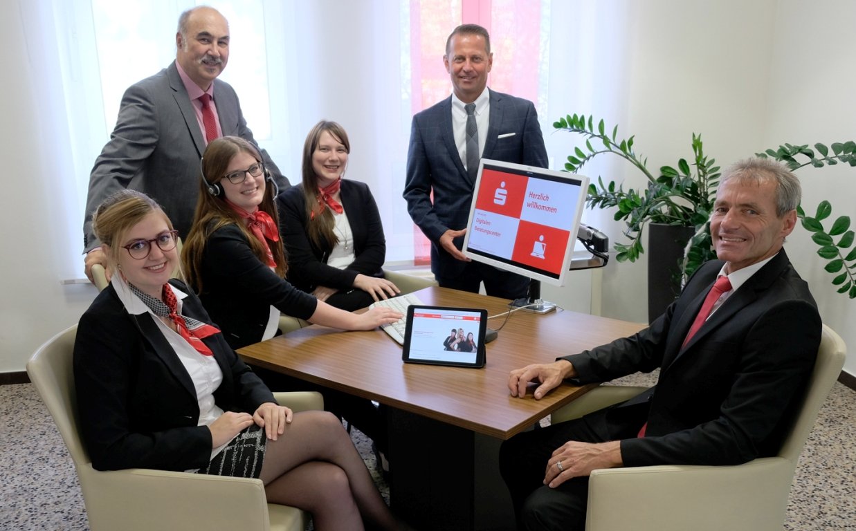 Sparkasse startet Digitales Beratungscenter