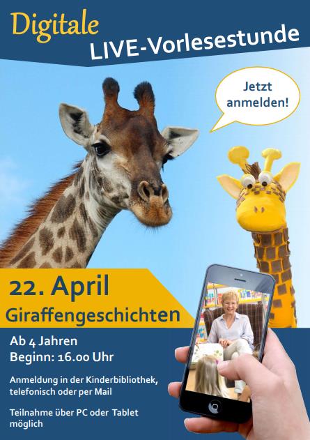 Vorlesestunde für Kinder: Die Welt der Giraffen