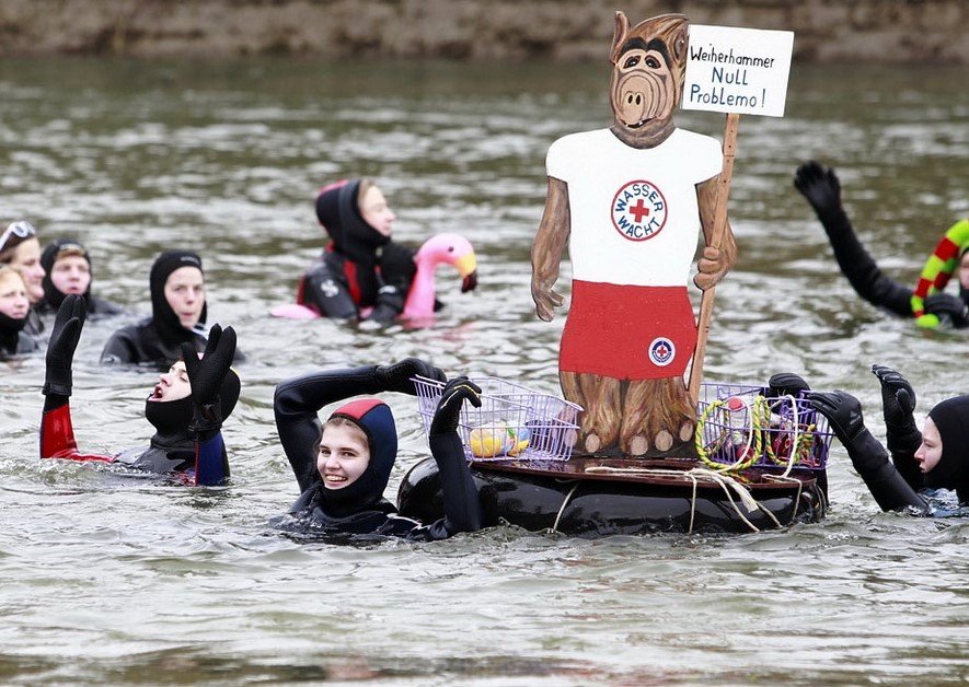 Donauschwimmen Wasserwacht Weiherhammer