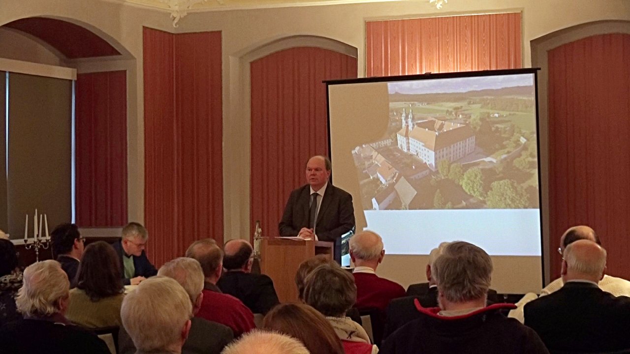 Dr. Wolfgang Weber, Kloster Speinshart Mitgliederversammlung 6