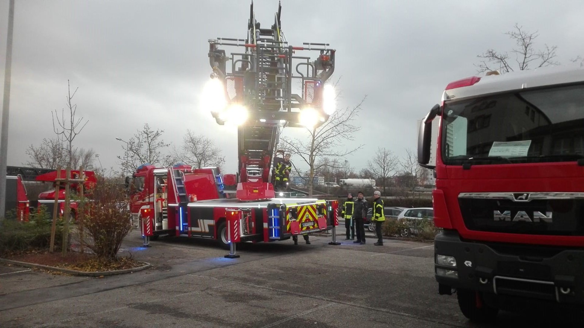 Drehleiter Feuerwehr Vohenstrauß (1)