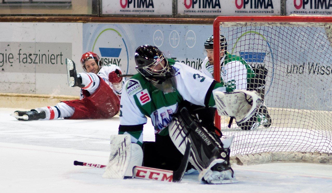 EHC Mitterteich Vorbereitung Bezirksliga Christoph Wohn Torhüter