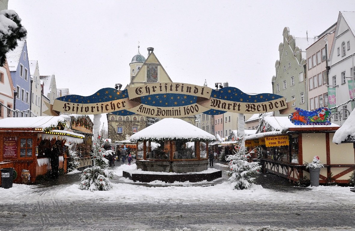Christkindlmarkt Weiden PK Programm