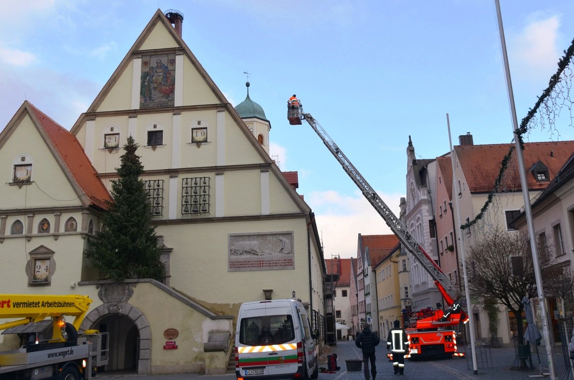 Storchennest Weiden Altes Rathaus