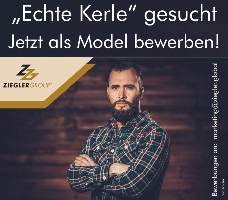 Echte Kerle Bewerbung Bild Ziegler Group Flyer