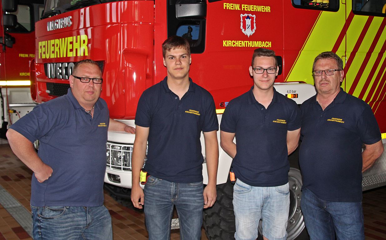 Edgar Goss Sohn Torsten Goss Enkel Justin und Kevin Goss Freiwillige Feuerwehr Kirchenthumbach Bilder Jürgen Masching2