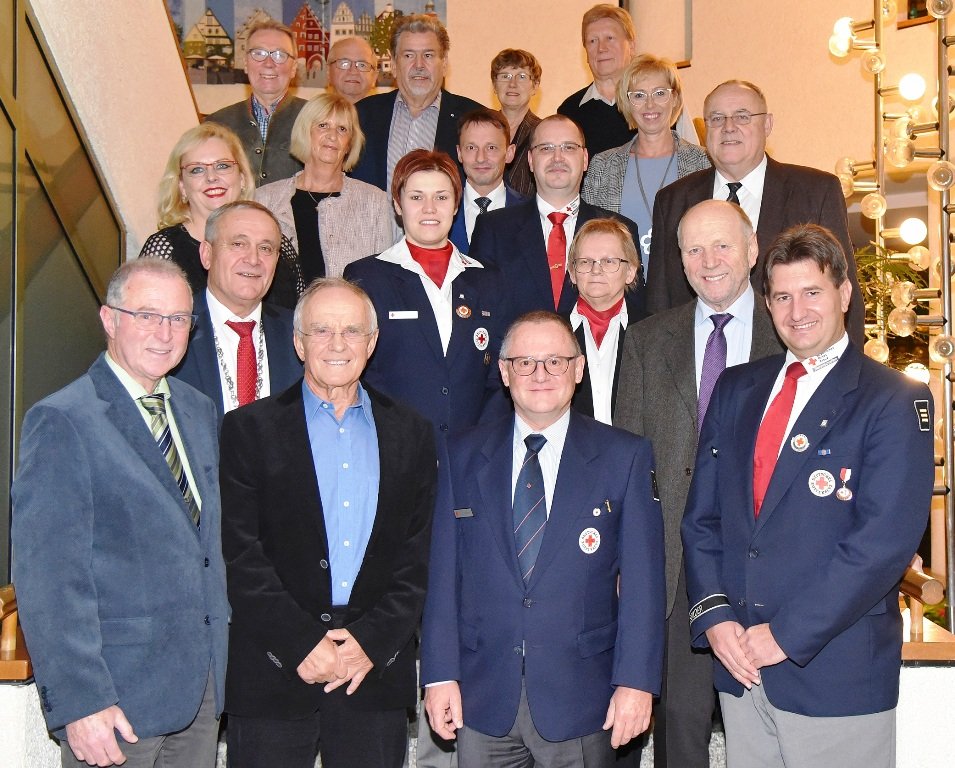 Ehrenamt BRK + Pilzbeauftragter Pilzexeprte Weiden Peter Ertl, Norbert Griesbacher, Dr. Elmar Baumer, Sandro Galitzdörfer1