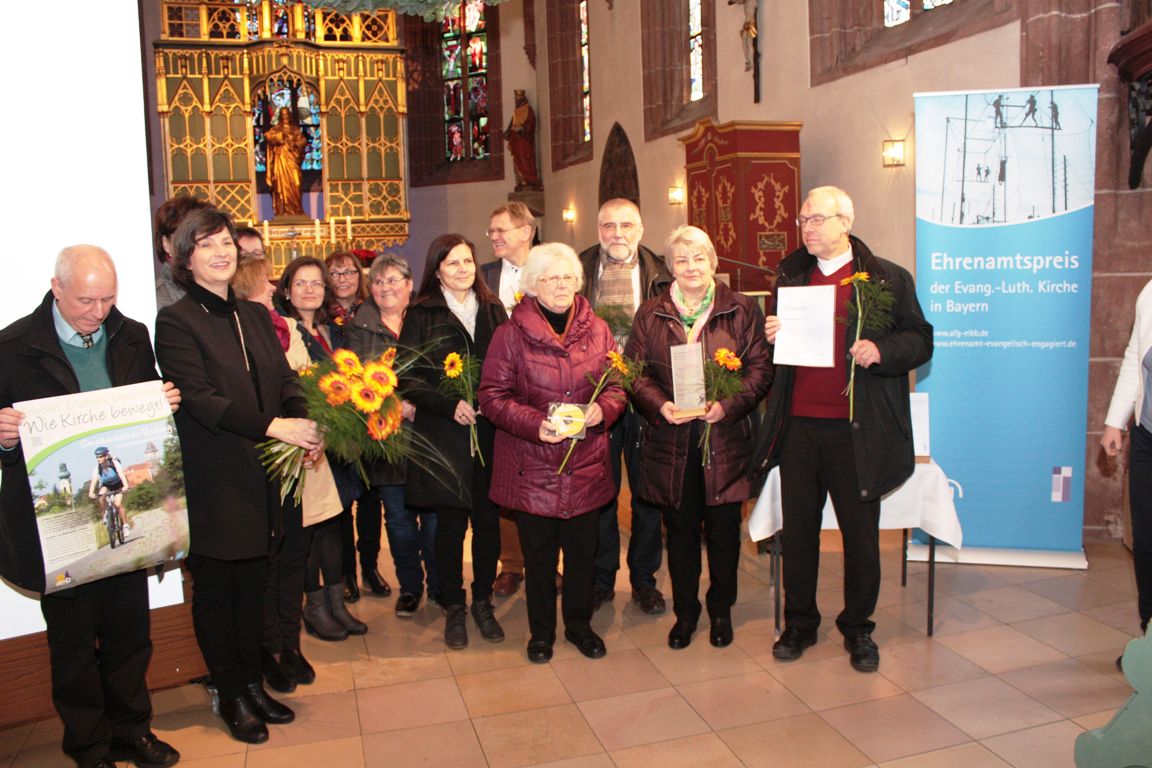 Ehrenamtspreis, ELKB, Simultankirchenradweg, Kirche, Engagement