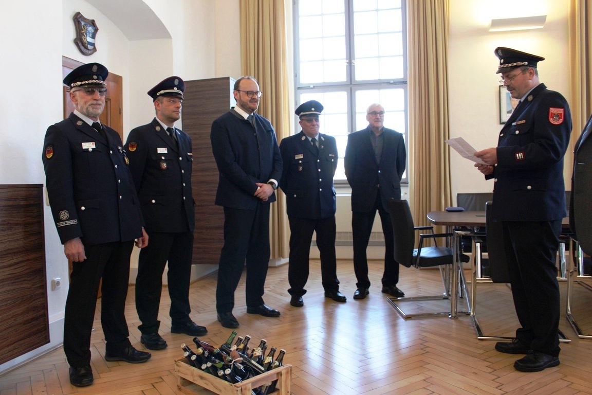 Ehrenschirmherr Feuerwehrfest Neustadt an der Waldnaab Landrat Andreas Meier 3
