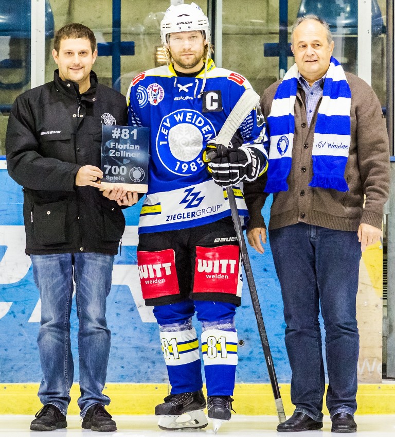 Ehrung Zellner 700 Spiele Bild Neubert