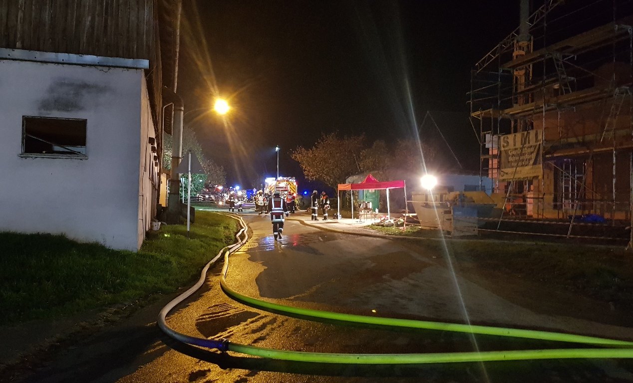 Einsatz Brand Luhe-Wildenau THW Weiden Brandserie Grünau (8)