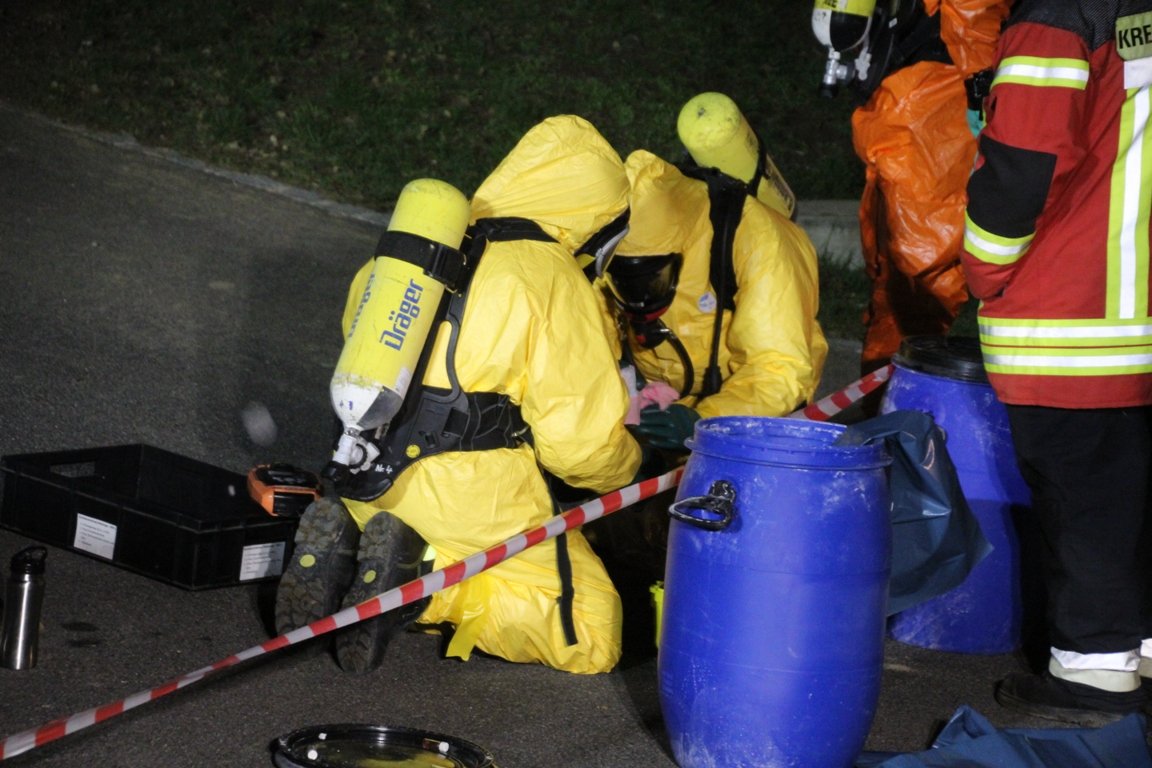 Einsatz Stirnbergstraße Eschenbach Evakuierung evakuiert Geruch (12)