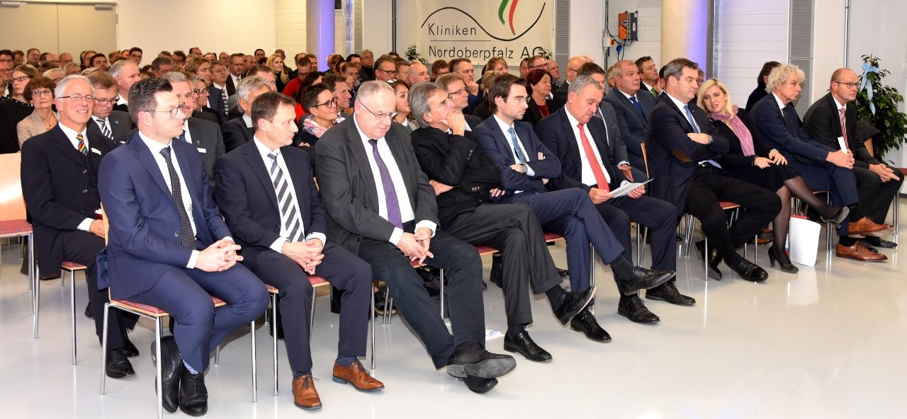 Einweihung Kliniken Nordoberpfalz AG Bauabschnitt 8 und 903