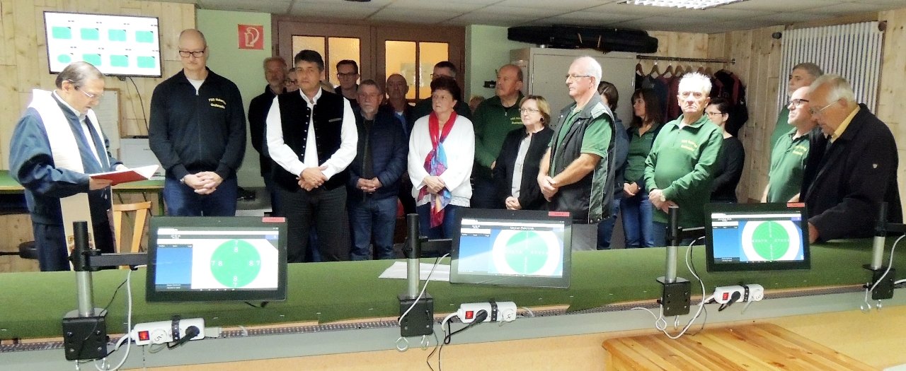 Einweihung neue Schießanlage Hubertusschützen