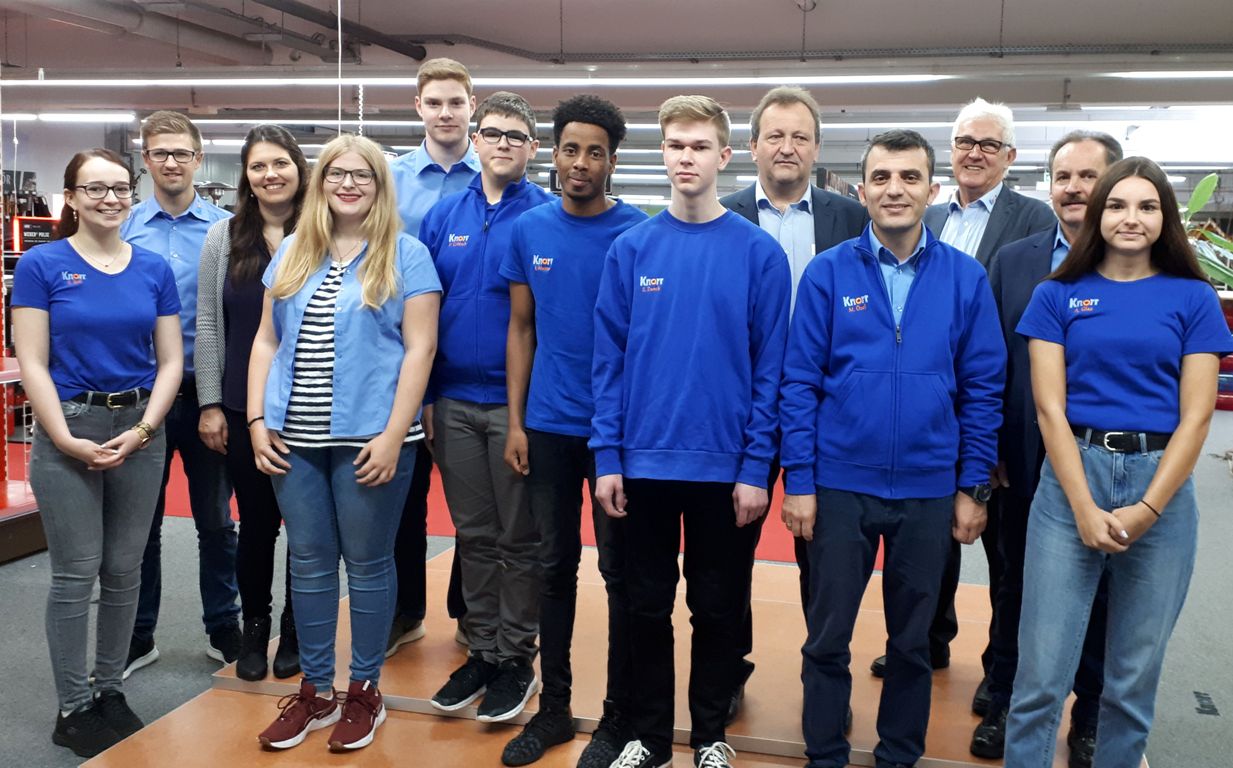 Eisen Knorr AG Weiden Neue Azubis Auszubildende Bild Eisen Knorr AG