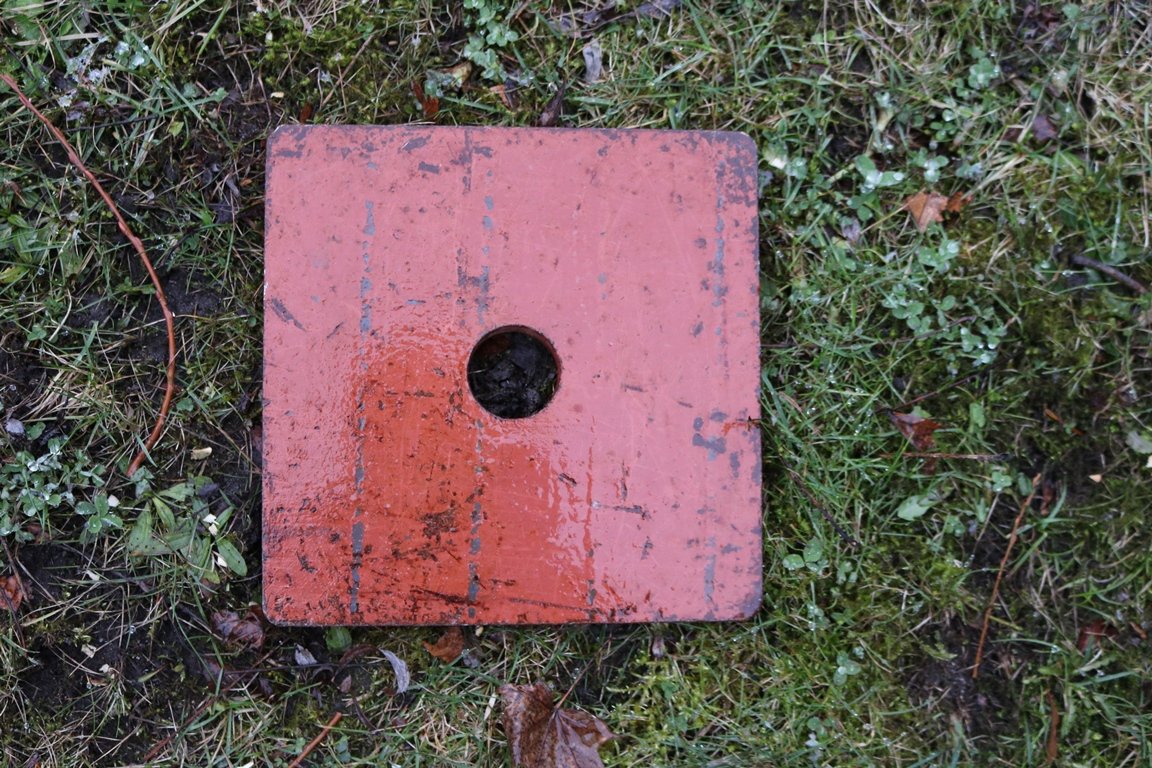 Eisenplatte Autoscheiben eingeschlagen Weiden Bild Polizei Weiden