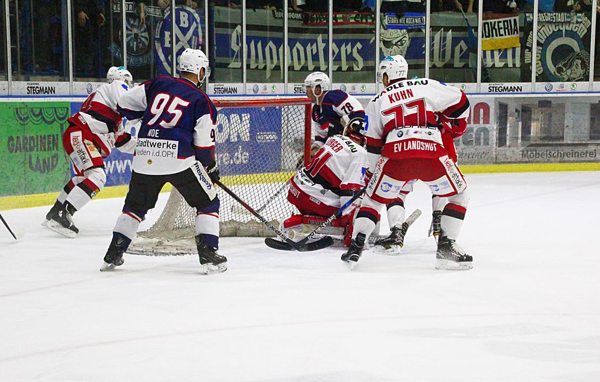Eishockey Weiden gegen EV Landshut (17)
