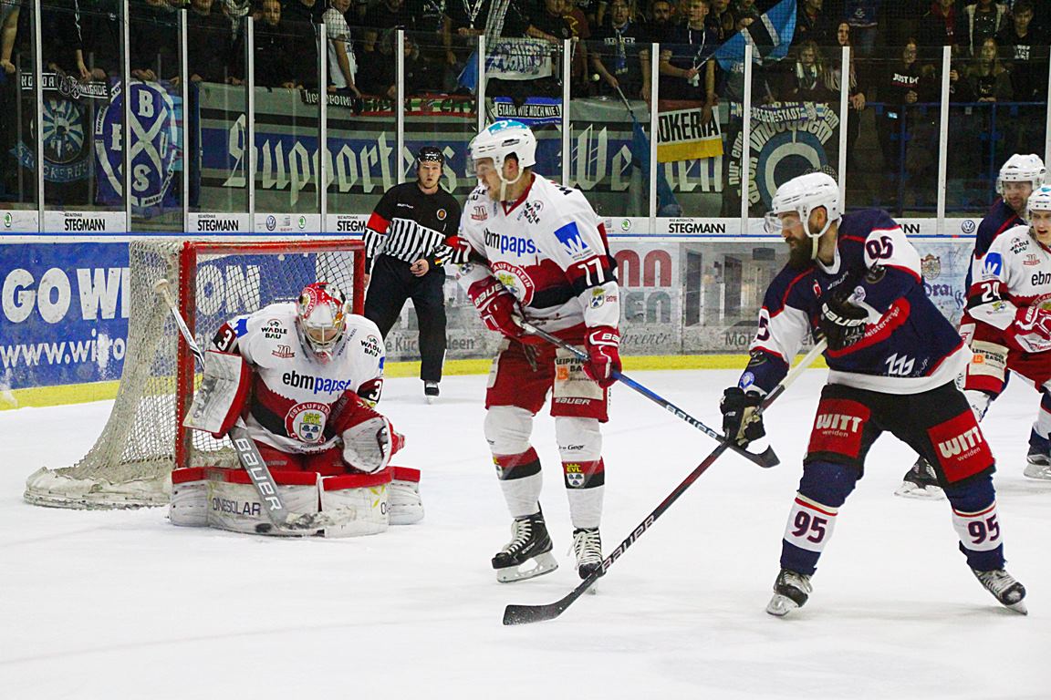 Eishockey Weiden gegen EV Landshut