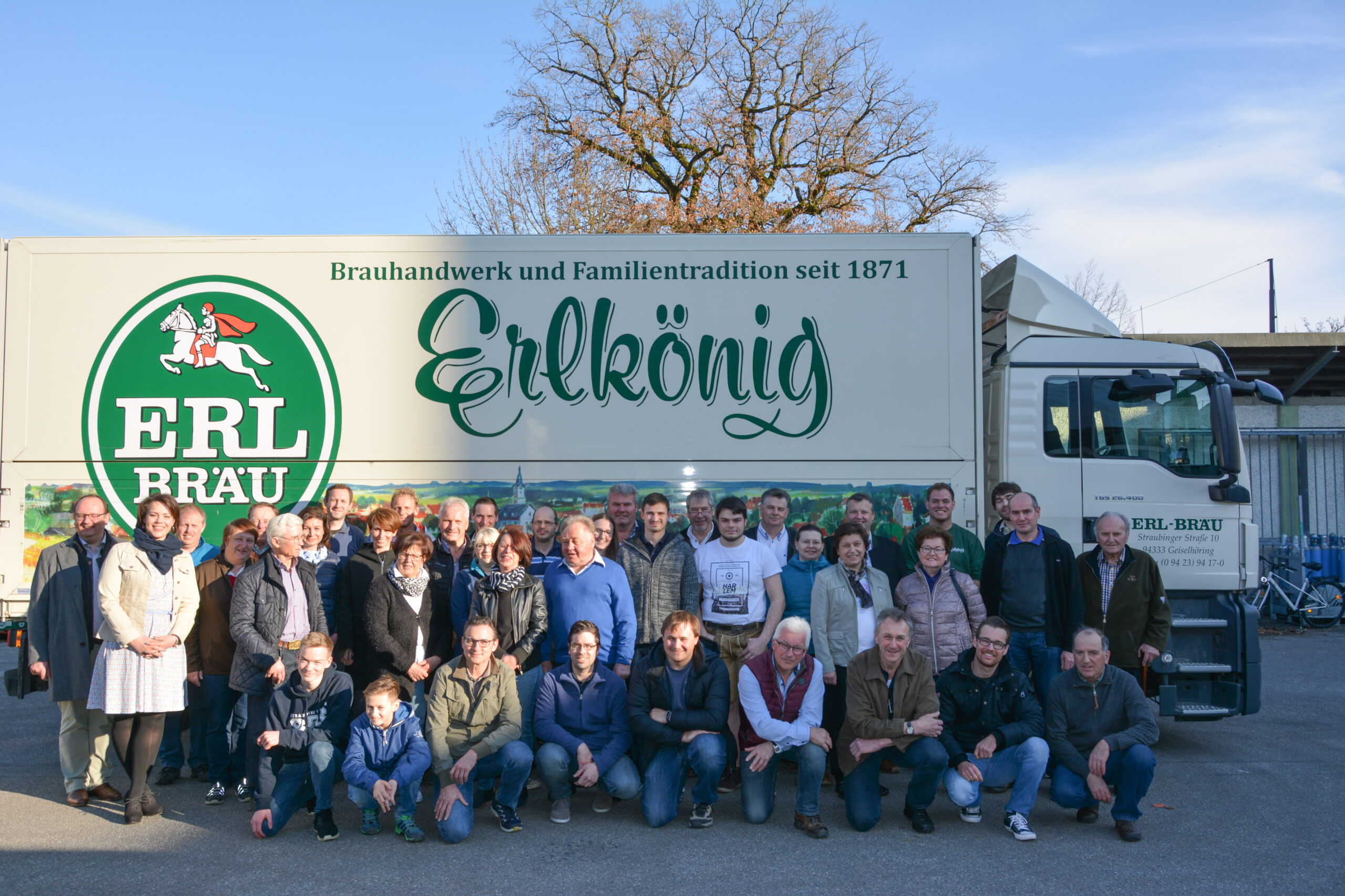 Erl Bräu Brauer-Stammtisch Erl-Bräu GmbH & Co. KG Bayerns Gruppen Besichtigung Brauerei