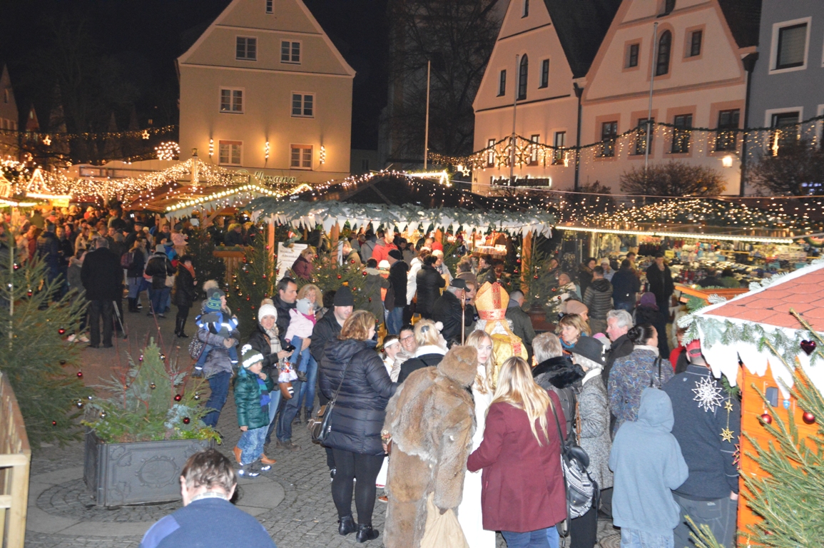 Christkindlmarkt Weiden Eröffnung 10
