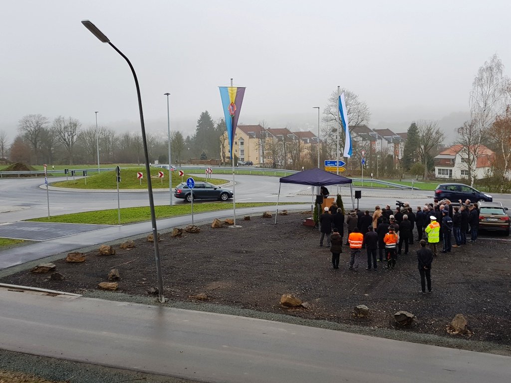 Eröffnung Kreisverkehr Radweg Baugebiet Neustadt (47)