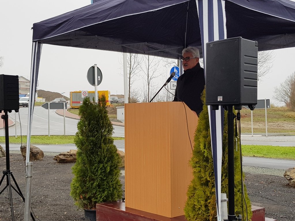 Eröffnung Kreisverkehr Radweg Baugebiet Neustadt (8)