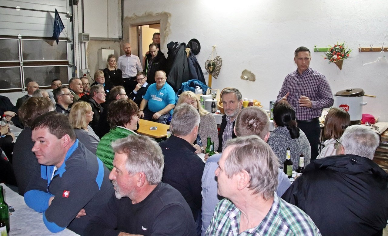 Eschenbach_Thomasreuth_Gesprächsrunde_CSU-Marcus Gradl_Landrat Andreas Meier_Landtagsabgeordneter Tobias Reiß