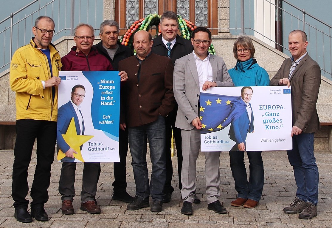 Europawahl parteineutrale Werbekampagne Eschenbach1