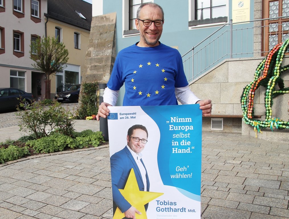 Europawahl parteineutrale Werbekampagne Eschenbach2