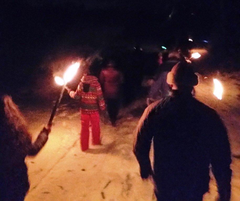 Fähnlein Wanderung Pressath, Winterwanderung4