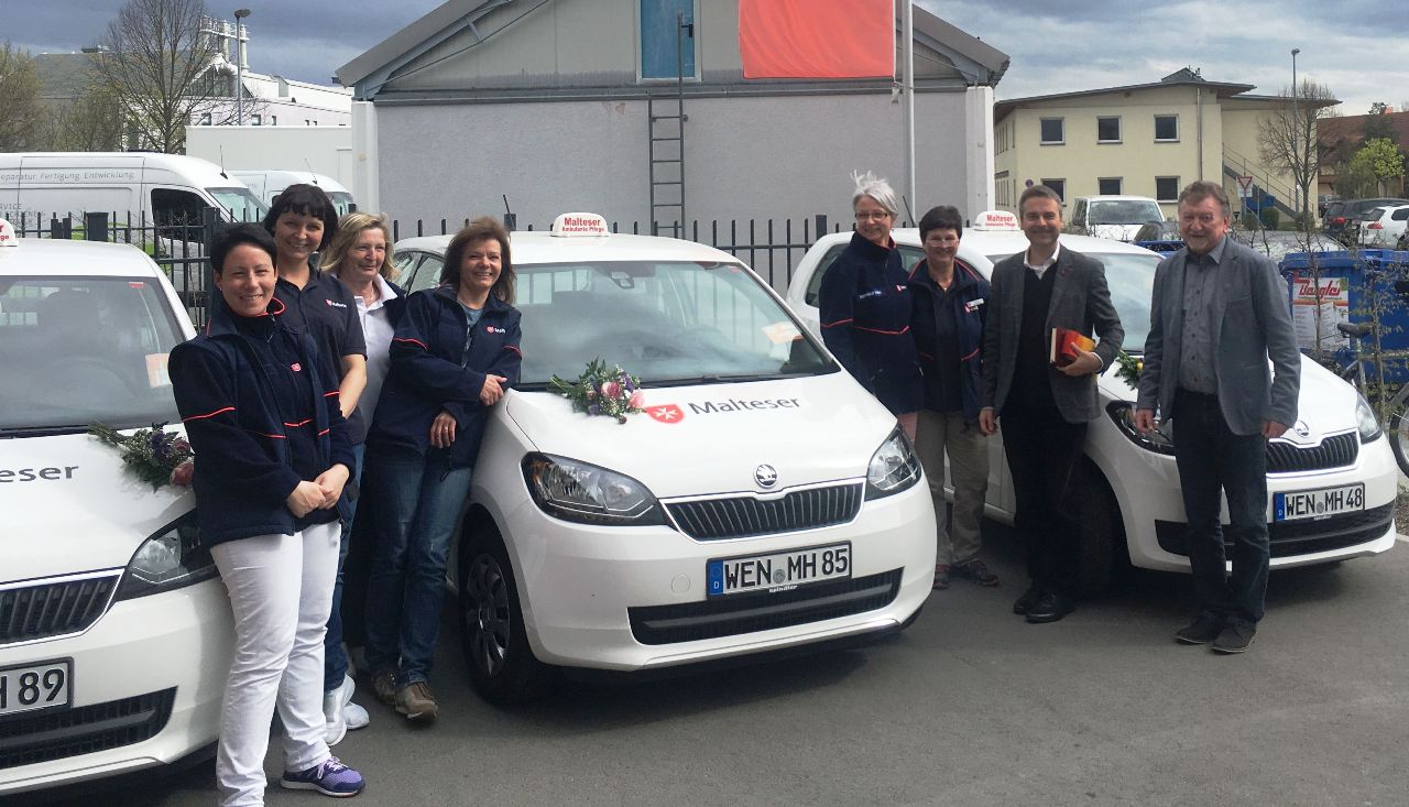 Fahrzeugsegnung Malteser Hilfsdienst Weiden