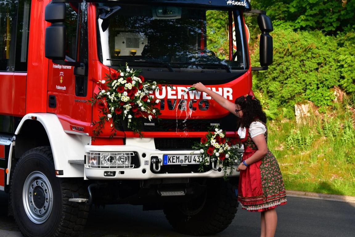 Feuerwehr Pullenreuth weiht "Hannah"