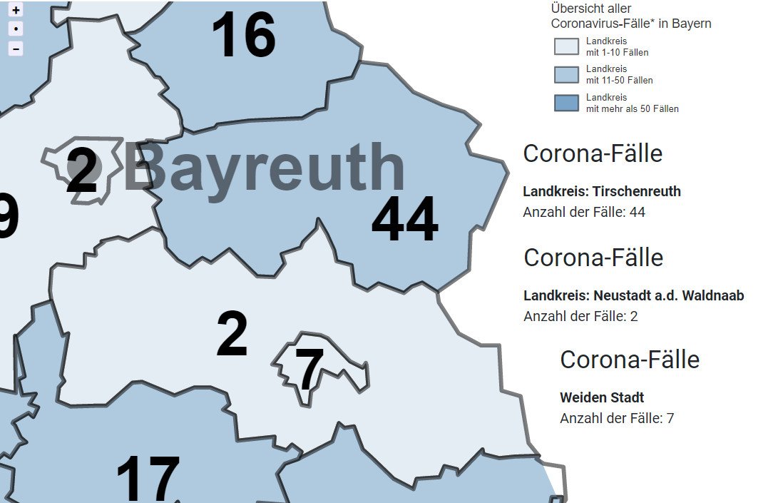 Corona-Todesfall in Tirschenreuth