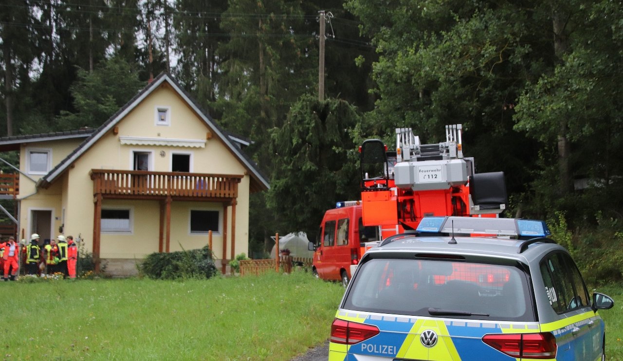 Feuer Brand Metzenhof 1