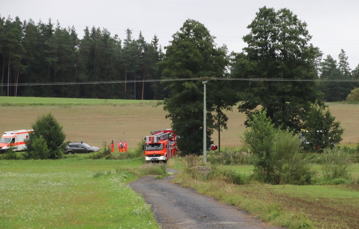 Feuer Brand Metzenhof 2