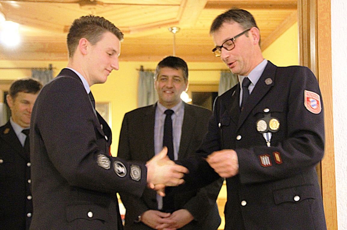 Feuerwehr Gössenreuth Mitglieder Ehrung3