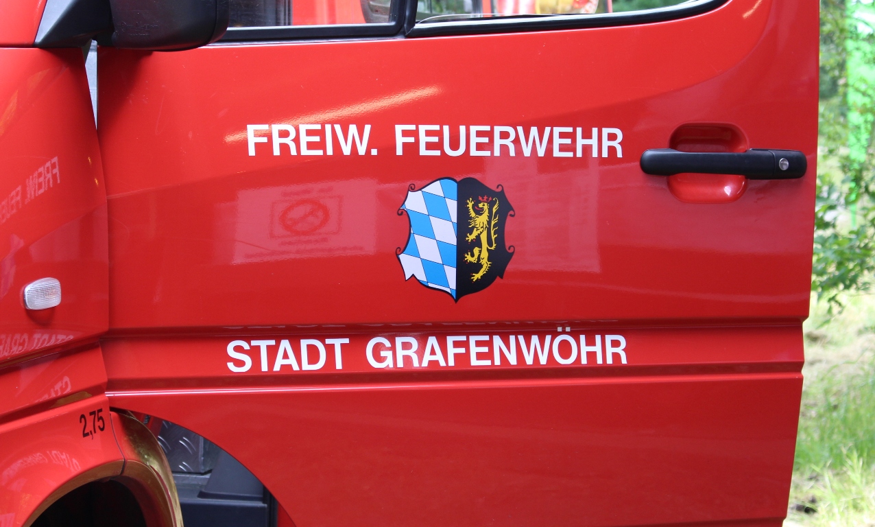 Feuerwehr Grafenwöhr Symbol Brand Einsatz