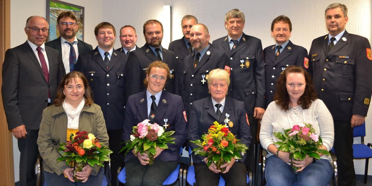 Feuerwehr Neustadt Kulm Ehrungen