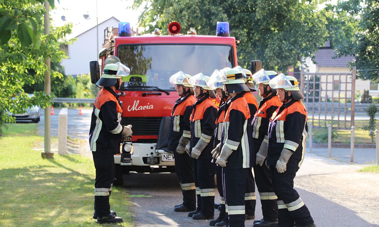 Feuerwehr Schwarzenbach Leistungsprüfung 1