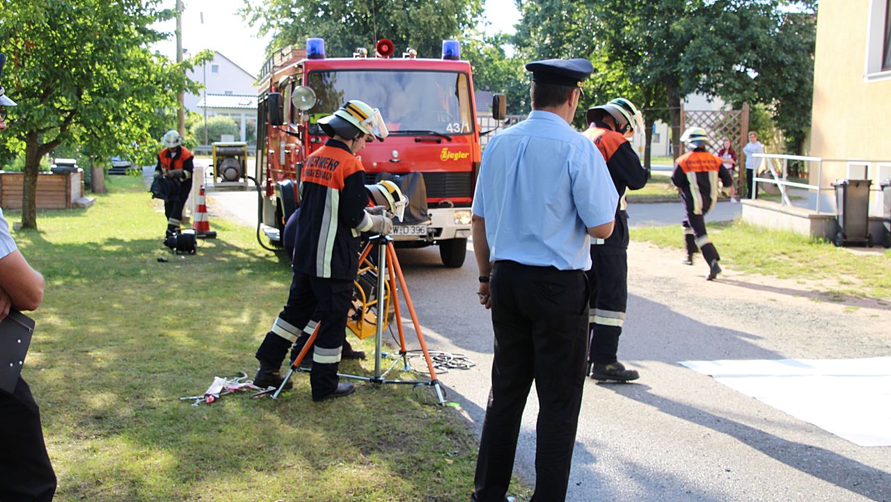 Feuerwehr Schwarzenbach Leistungsprüfung 2